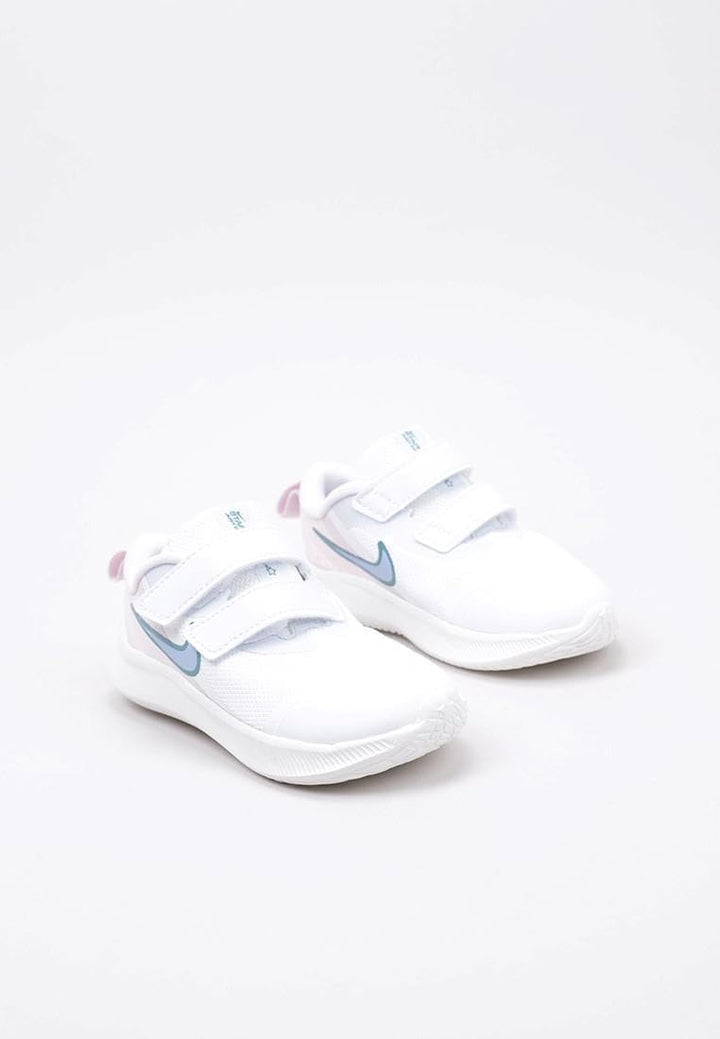 Nike Jungen Star Runner 3 Sneaker 29.5 EU Weiss Kobalt Bliss Pearl Pink, 29.5 EU Weiß Kobalt Bl