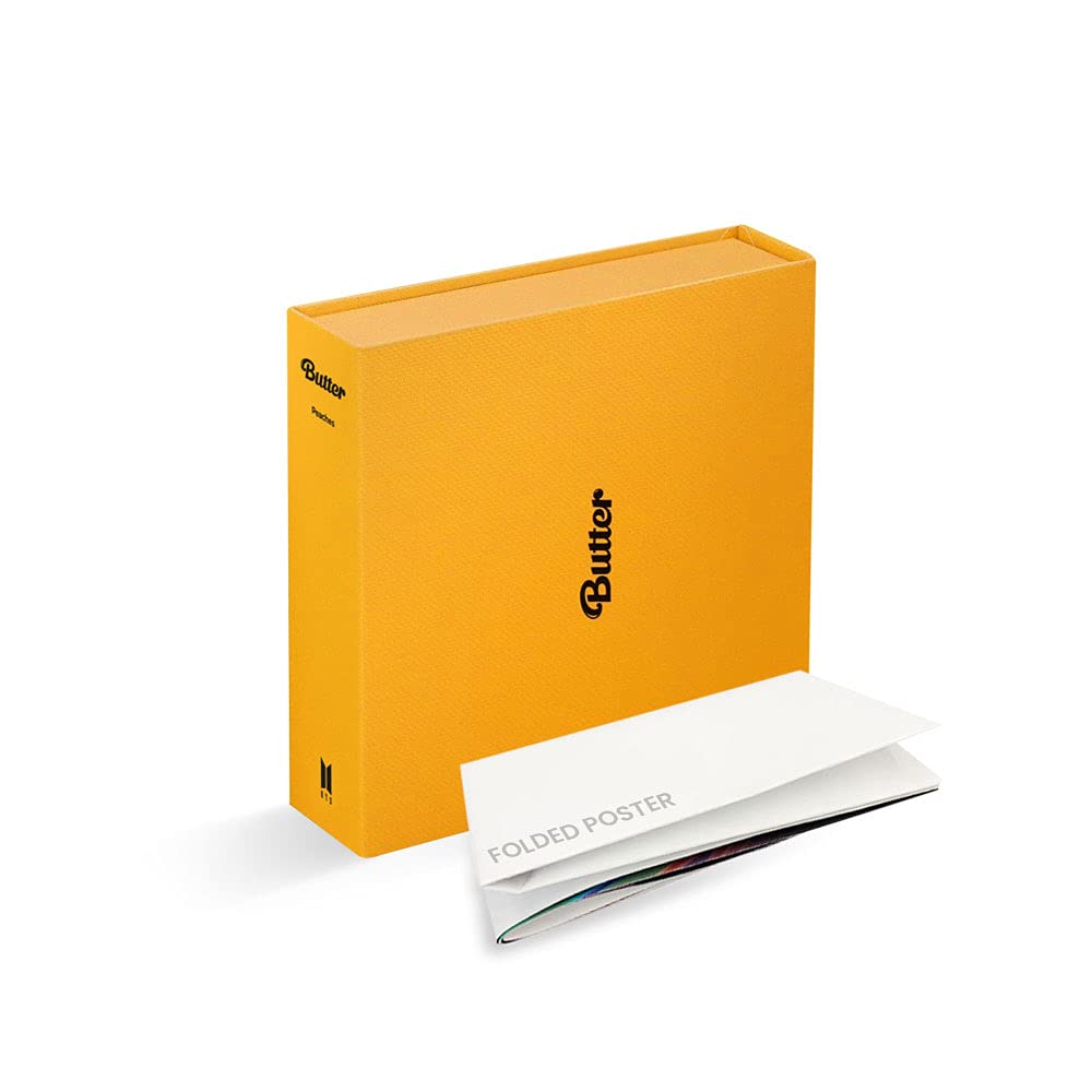 Bangtan Boys BTS BUTTER Album Cream version [with Extra Lenticular Photocard and Sticker] (Pre-Order