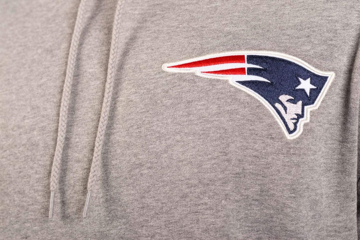 New Era French Terry Hoody - New England Patriots grau - M