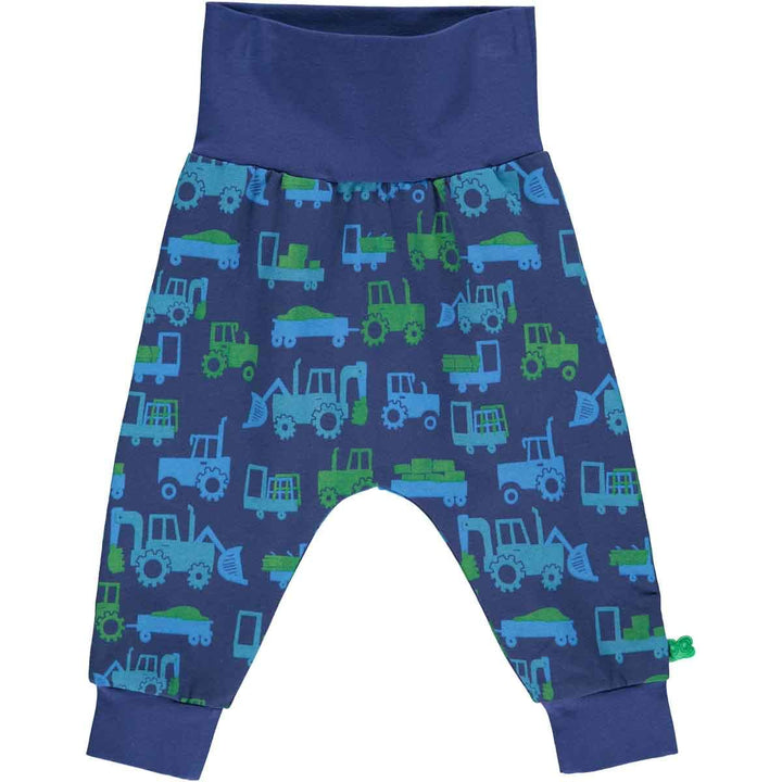 Fred's World by Green Cotton Baby-Jungen Tractor Sweat Casual Pants 62 Deep Blue, 62 Deep Blue
