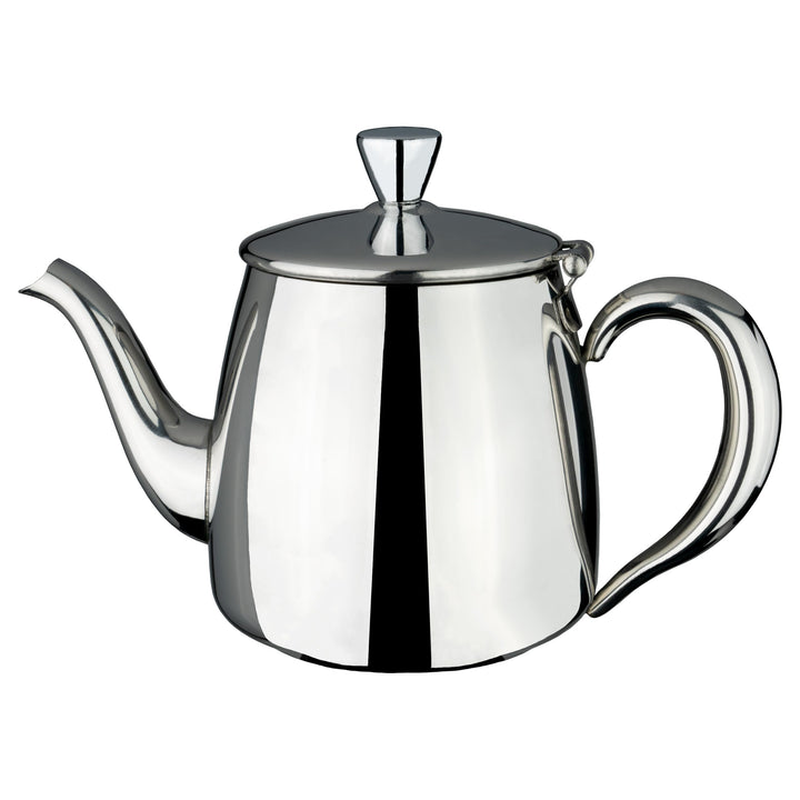 Café Olé PT-018 Premium Teekanne, 18/10 Edelstahl, hochglanzpoliert, 18 oz, Stay Cool Hohlgriffe, pe