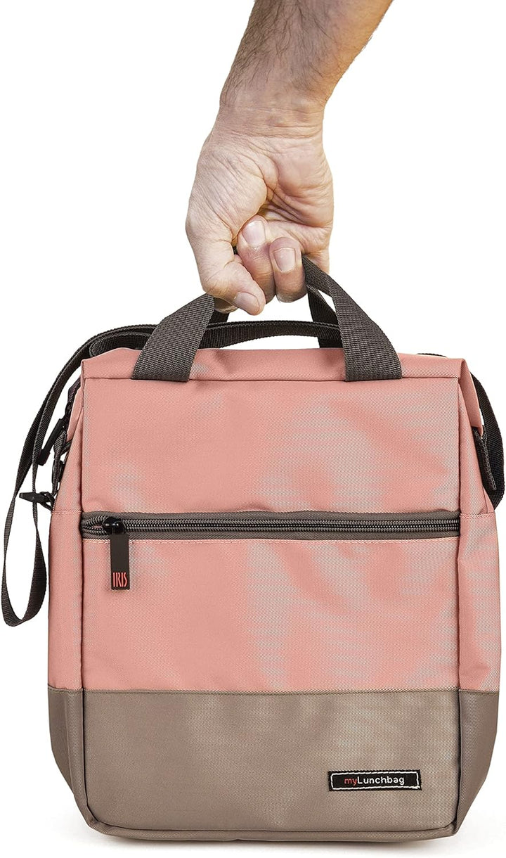 IRIS 8411398901541 LUNCHBAG URBAN SOFT PINK, 18/8 Stainless Steel