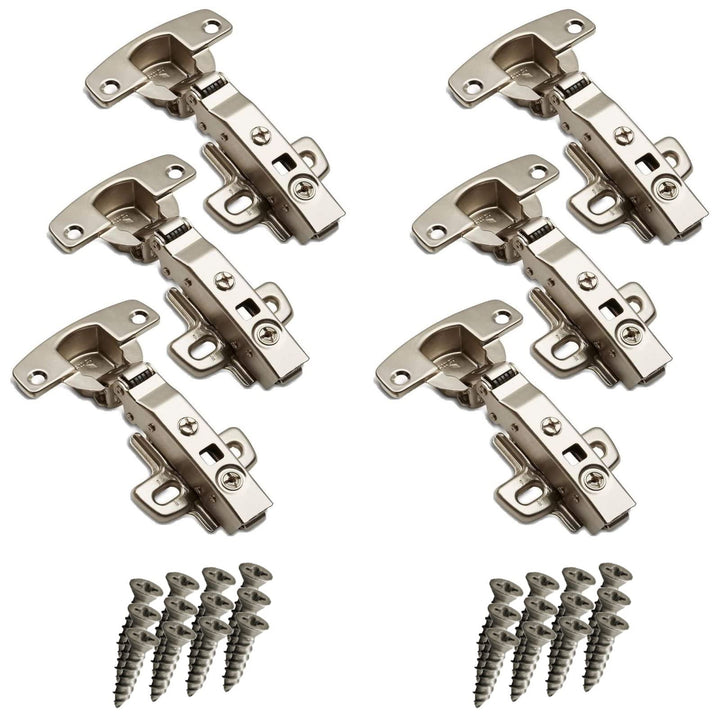 SOTECH 6er Set Hettich Sensys Topfbänder 8645i TH52 110 Grad Eckanschlag voll Vorliegend Standard Sc