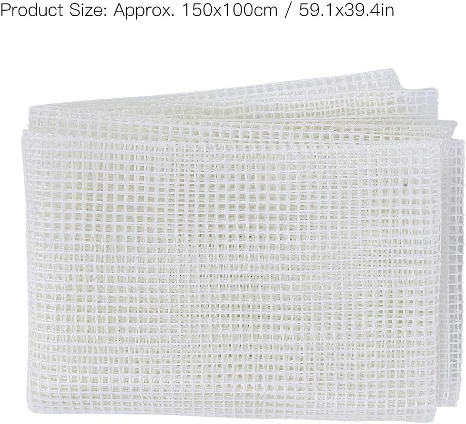 Klarer Kunststoff Mesh Canvas Kit Mesh DIY Teppich Canvas Teppichherstellung Stoff Canvas Teppich es