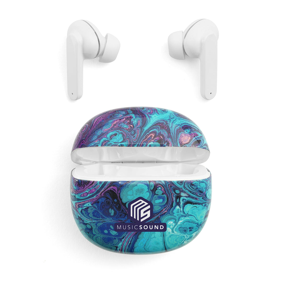 Music Sound | Bluetooth Kopfhörer Kabellos Intra-auriculaires | Casque Bluetooth Intra-auriculaires