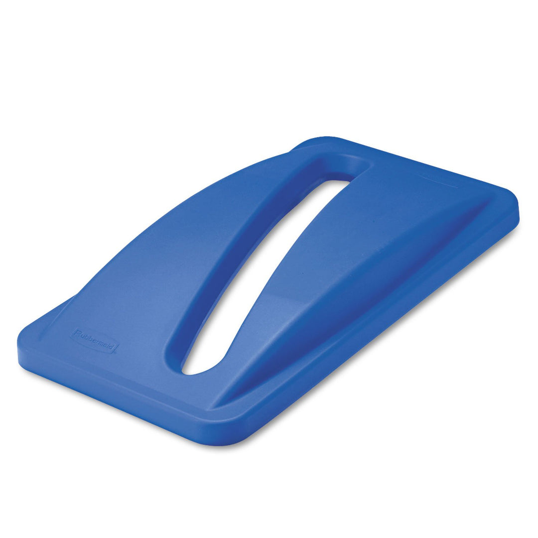 Rubbermaid Commercial Products Slim Jim Paper Lid - Blue blau für Papier, blau für Papier