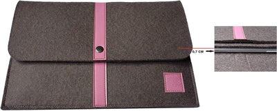 Schöne Tablet Tasche aus Wolle passend für Microsoft Surface Surface Pro X und Surface Book 2 für 13