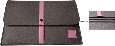 Dealbude24 Schöne Tablet Tasche aus Wolle passend für Lenovo Tab P10 / Tab 4 / Tab 4 Plus, Stossfest