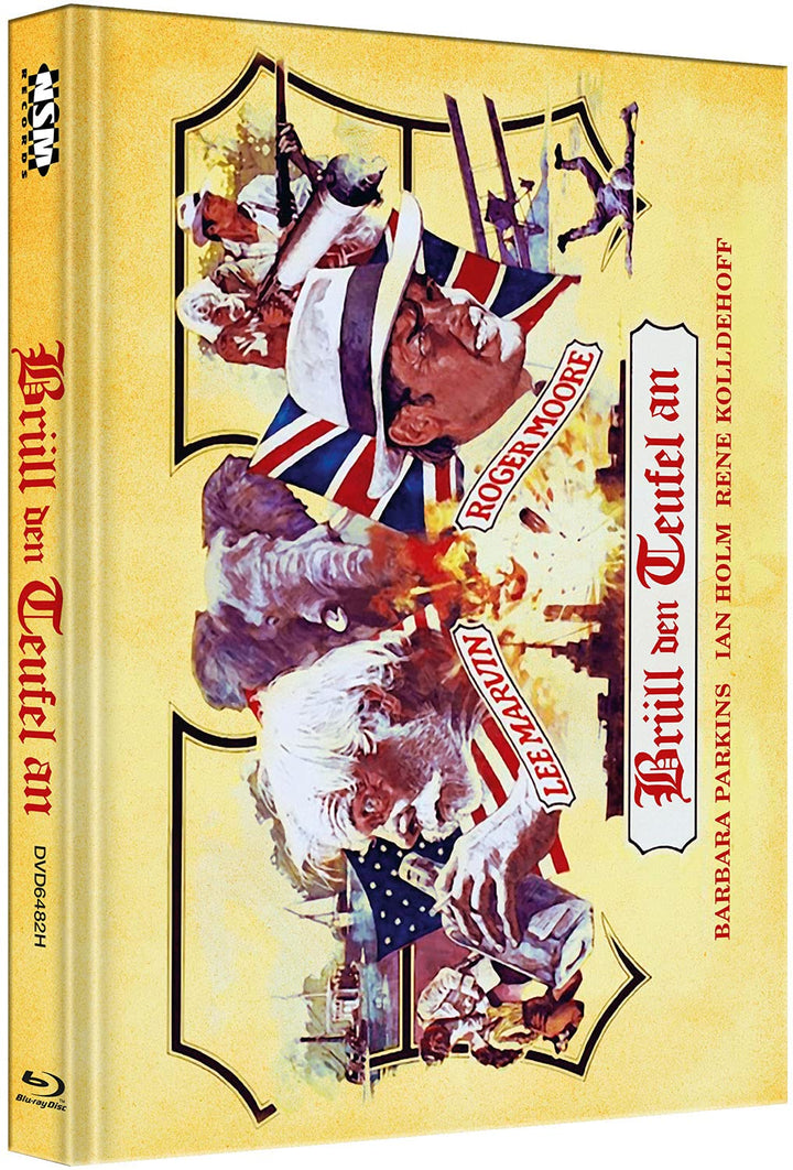 Brüll den Teufel an - Zwei wie Hund und Katz - Shout at the Devil [Blu-Ray+DVD] - uncut - limitierte
