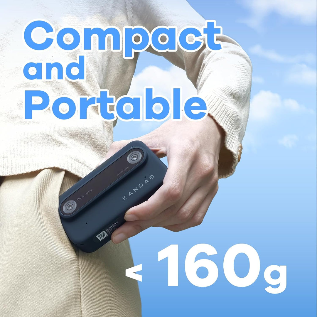 KanDao QooCam Ego - 3D Actionkamera, 8K Fotos, 4K Video, Dual Lens, 180 Grad Stereoskopisch, Content