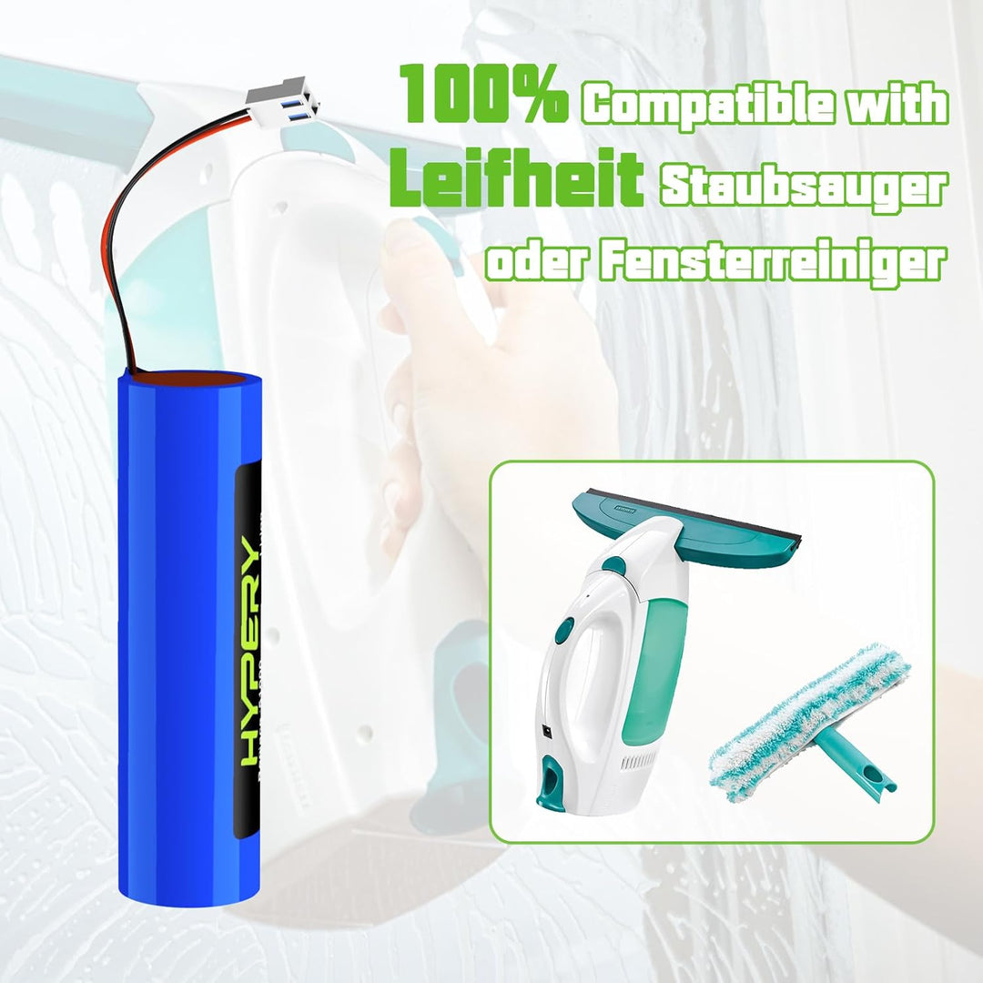 3,7 V 4000 mAh Li-ion Ersatz Akku mit höherer Sicherheit und längerer Laufzeit – kompatibel mit Leif