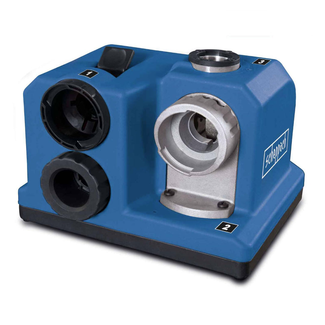 Scheppach DBS800 Schleifgerät Bohrerschleifgerät | 80 W Leistung | Diamantschleifstein mit langer Le