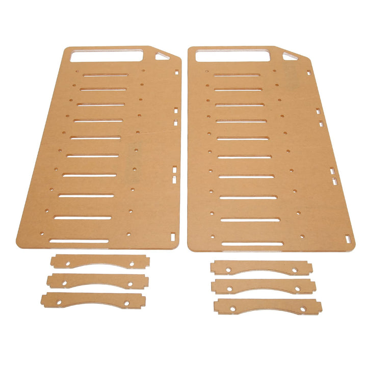 DIY 3,5-Zoll-Festplattenhalterung, Acryl-Festplattengestell, Mehrschichtiges, Genaues Montageloch, H