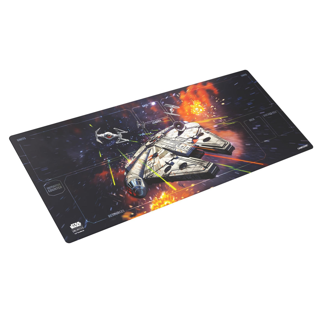 Gamegenic, Star Wars: Unlimited Xtra-Wide Game Mat – Millenium Falcon