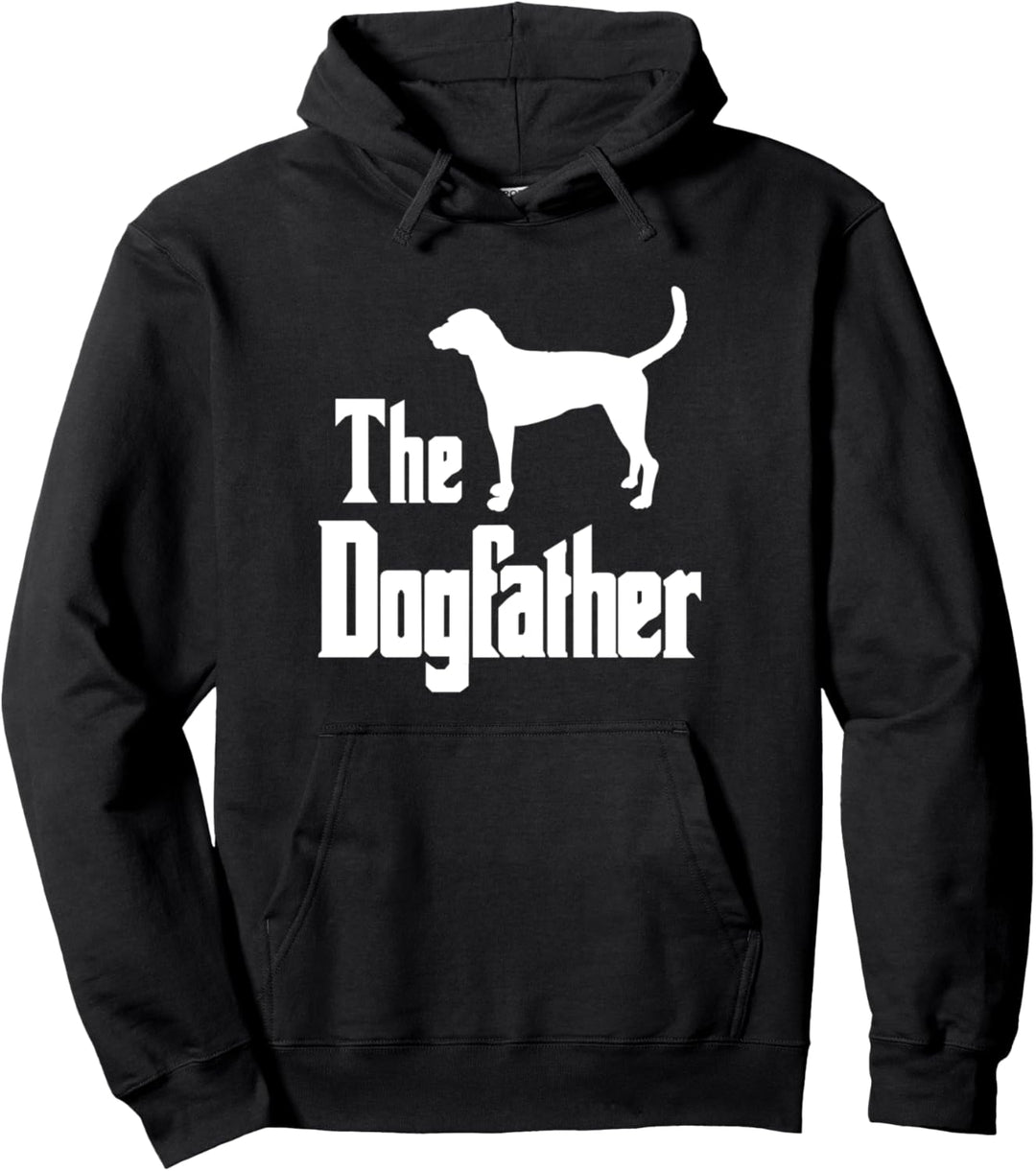 The Dogfather, Hund, Geschenk, lustiges American Foxhound Pullover Hoodie