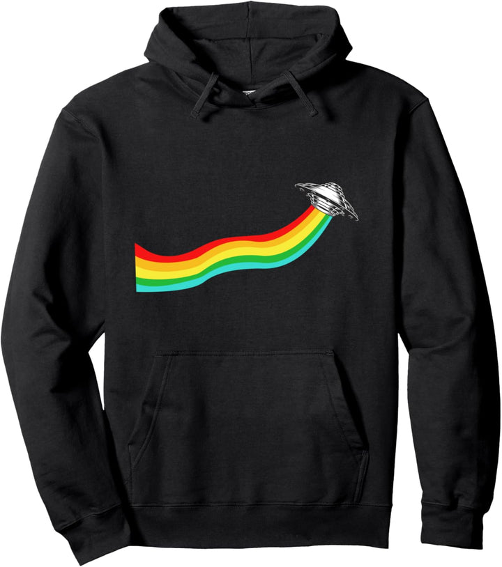 Ufo Fliegel Unbekanntes Objekt UFO Verschwörung ET Geschenk Pullover Hoodie