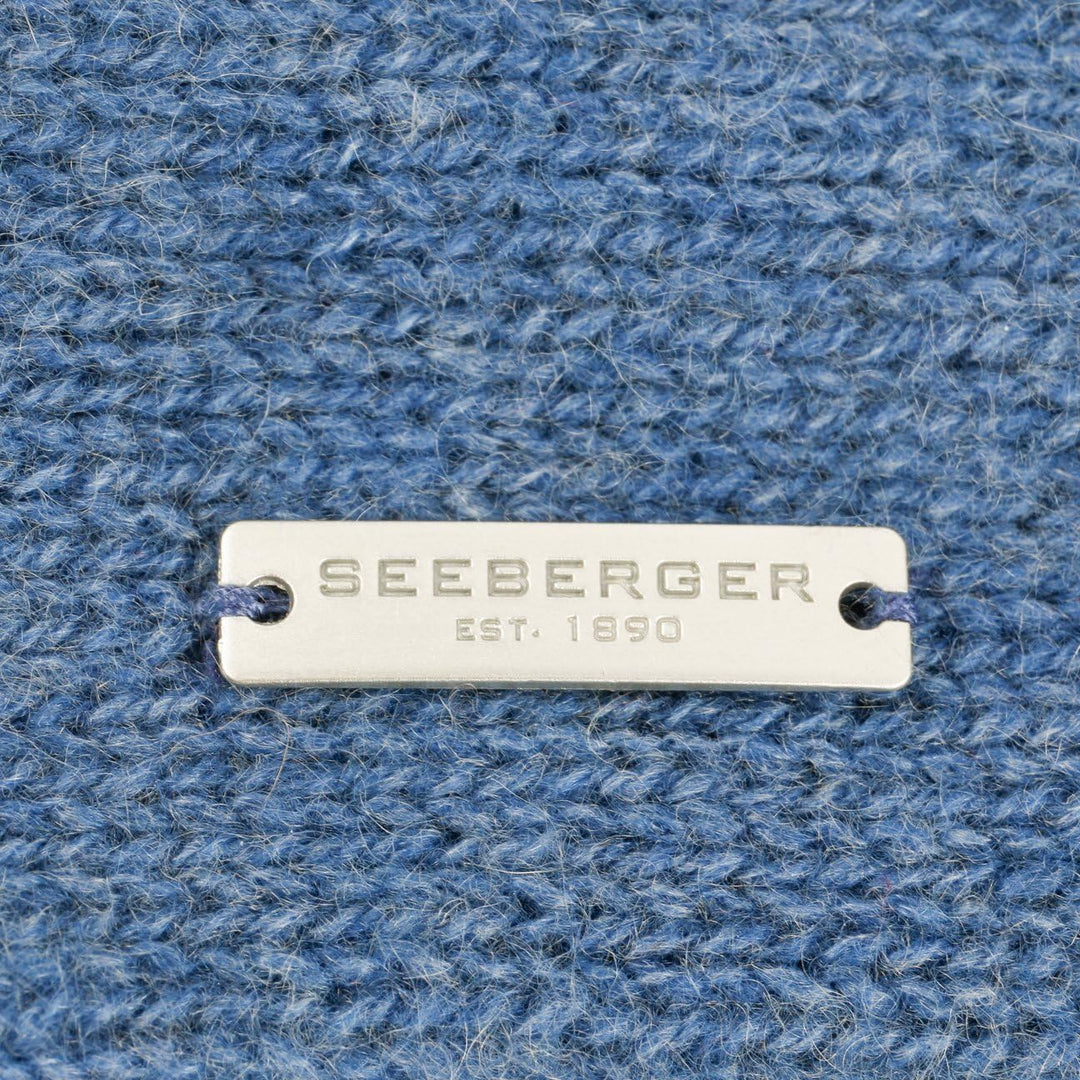 Seeberger Lasuna Kaschmir Stirnband Stirnwärmer Headband Ohrenschutz (One Size - blau) 1 stück (1er