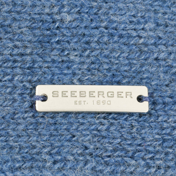 Seeberger Lasuna Kaschmir Stirnband Stirnwärmer Headband Ohrenschutz (One Size - blau) 1 stück (1er