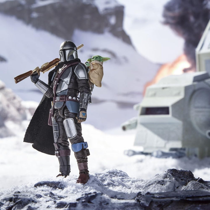 Star Wars The Vintage Collection Der Mandalorianer & Grogu, Deluxe Action-Figur zum Sammeln The Mand