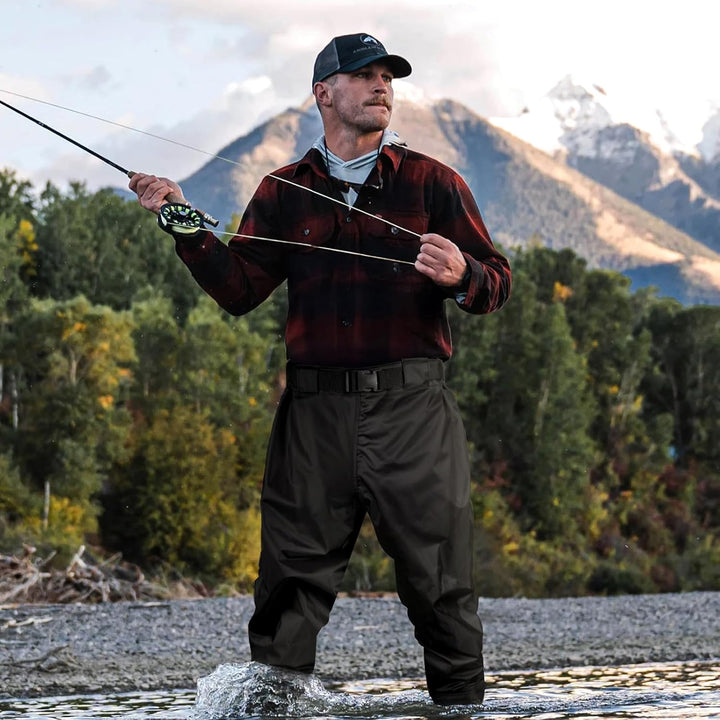Night Cat Wathose Herren Wasserdicht: Damen Frauen Waders mit Stiefeln Atmungsaktive für Angeln Fisc