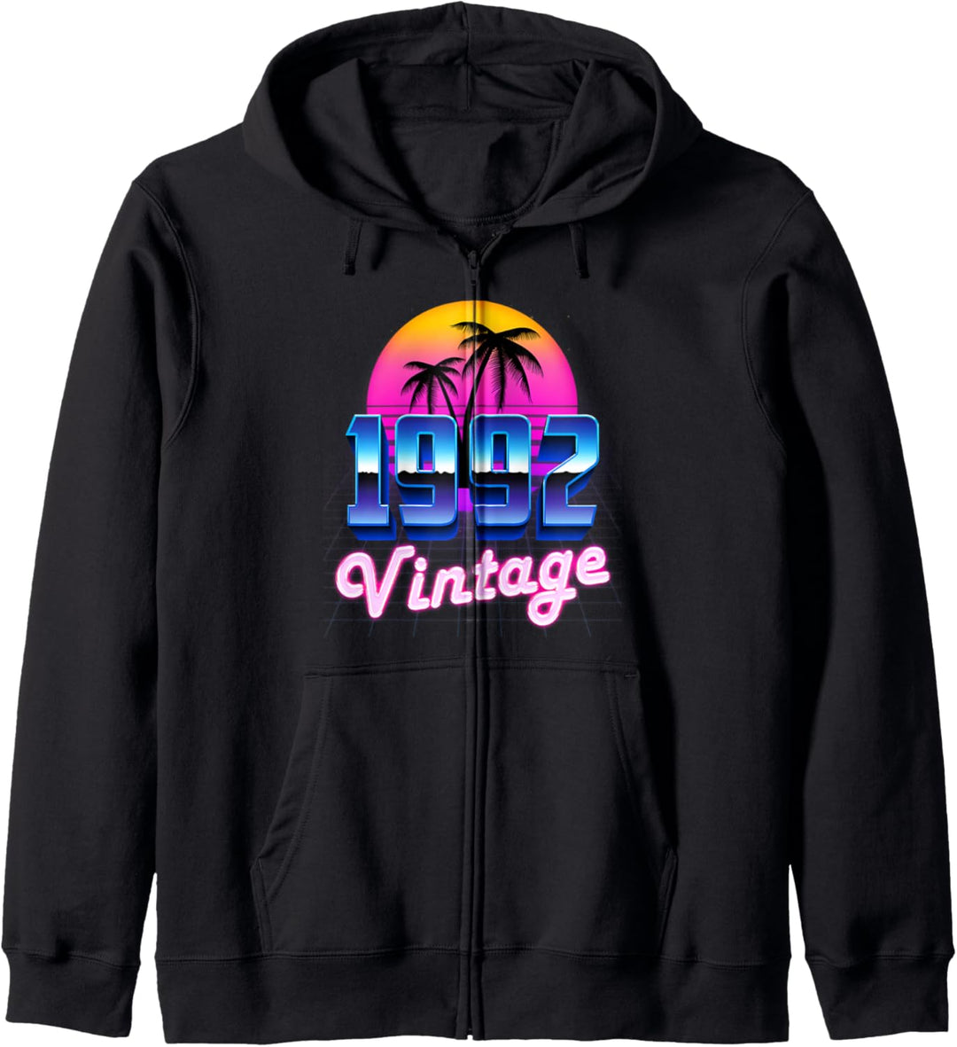 Geschenk zum 30. Geburtstag, 30 Jahre, Männer, Frauen, Retro, Vintage-Stil, 1992 Kapuzenjacke
