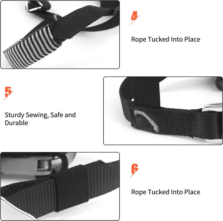 NewDoar Foot Ascender Riser Klettern Baum Baumpfleger Bergsteigen Abseilen Quick Step Ausrüstung Kle