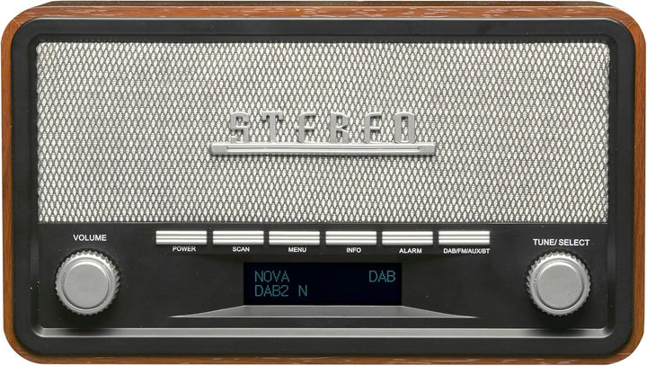 Denver DAB Radio DAB-18, braun Single, Single