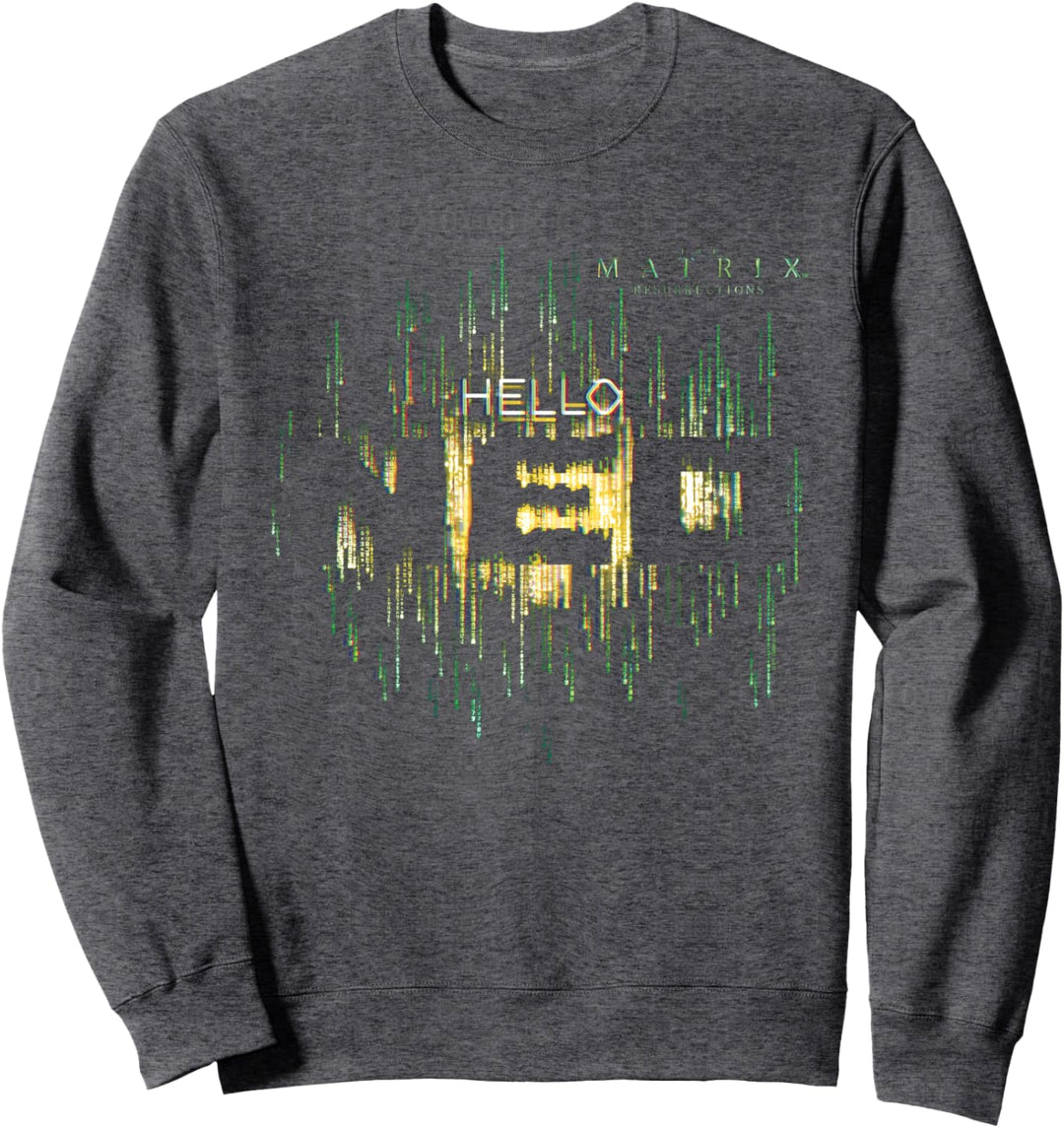 The Matrix 4 Hello Neo Sweatshirt