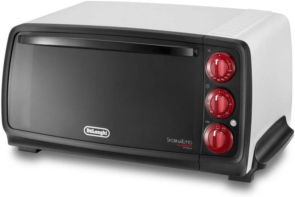 De Longhi EO14552.W Elektro-Ofen „Sfornatutto“, Rauminhalt: 14 Liter