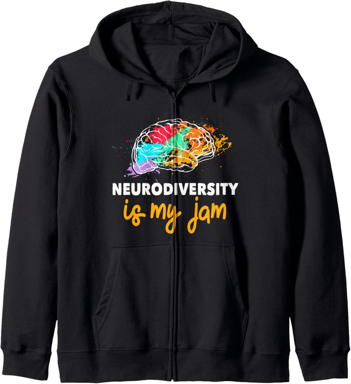 Neurodiversity Is My Jam | Cool Autistic Awareness Gift Kapuzenjacke