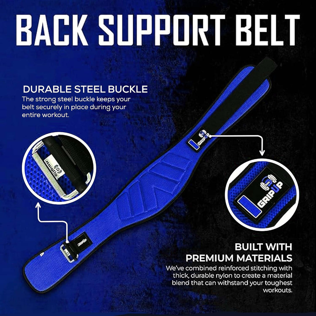 Gewichthebergürtel Fitness Gürtel Weightlifting Back Support Belt aus Neopren – Ergonomischer Traini