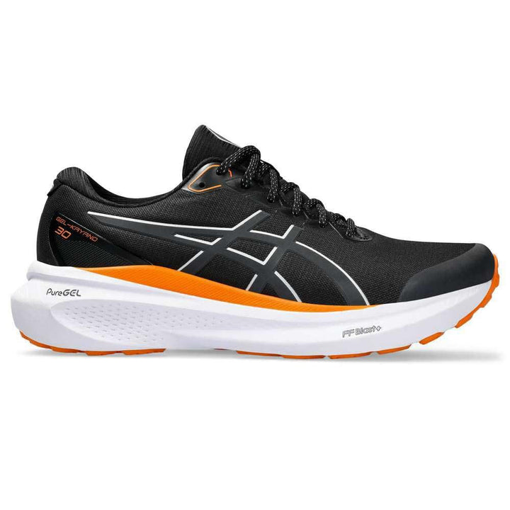 ASICS Kayano 30 Mann Laufschuhe Schwarz Silber 41.5 EU Black Pure Silver, 41.5 EU Black Pure Silver