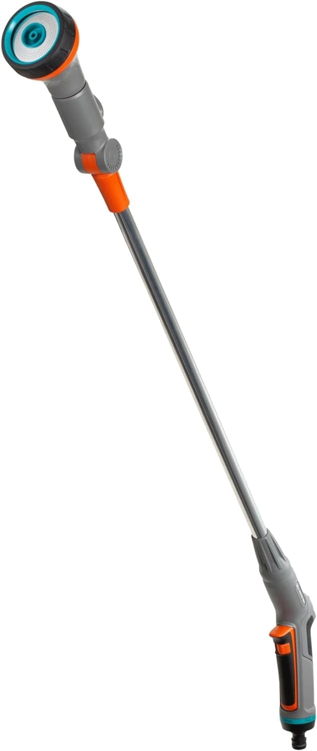 Gardena Comfort Giessstab: Robuste Gartenbrause aus Metall zur Bewässerung und Reinigung, 90 cm lang