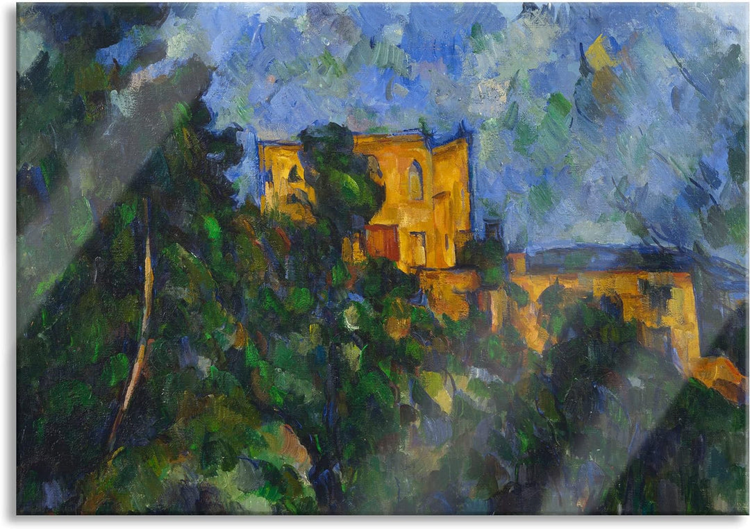 Pixxprint Glasbild | Wandbild aus Echtglas | Franz Marc - Rehe im Wald I | 60x40 cm | inkl. Aufhängu