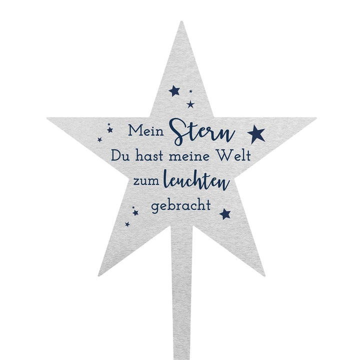 Fritz Cox® TrostGeschenke Grabstecker Stern 'Mein Stern'