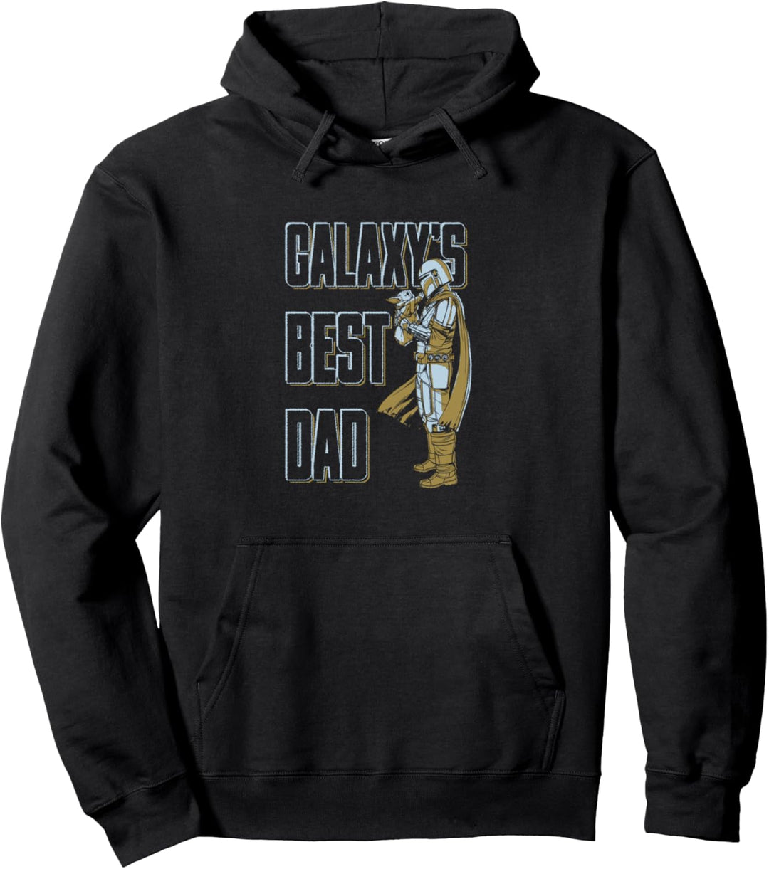 Star Wars: The Mandalorian & Grogu Vatertag Galaxy Dad Pullover Hoodie