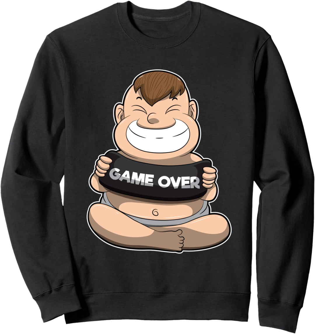 Keine Videospiele mehr - Game Over - Zeit für ein Baby Sweatshirt