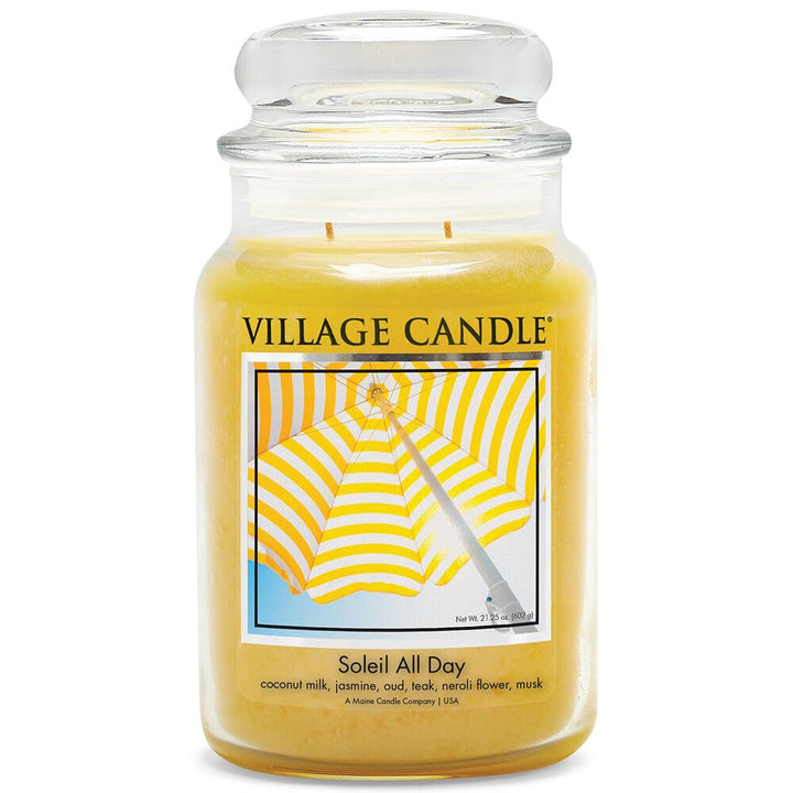 VILLAGE CANDLE SOLEIL ALL DAY 602GR.