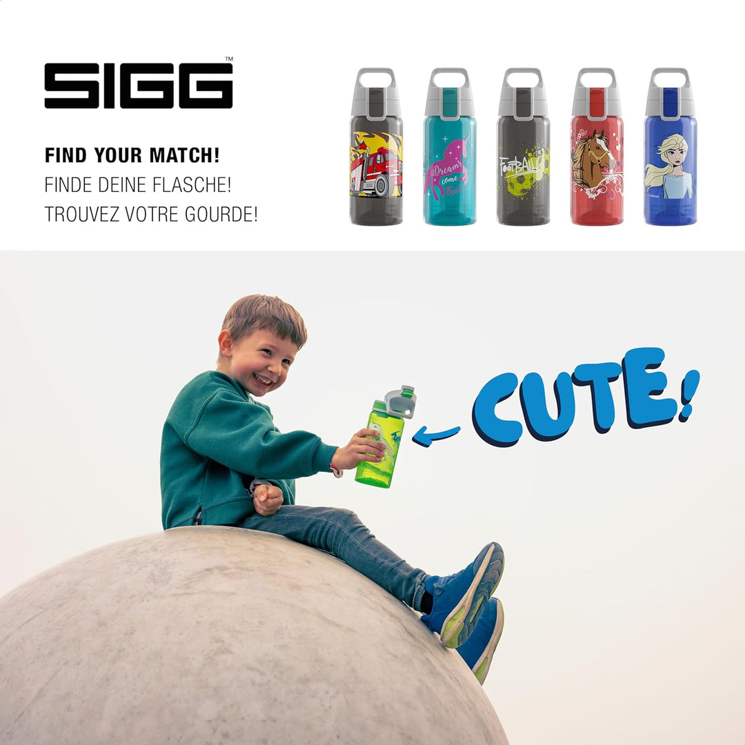 Sigg - Trinkflasche Kinder - Viva One - Für Kohlensäurehaltige Getränke Geeignet - Auslaufsicher - S