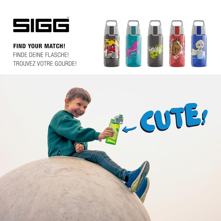 Sigg - Trinkflasche Kinder - Viva One - Für Kohlensäurehaltige Getränke Geeignet - Auslaufsicher - S