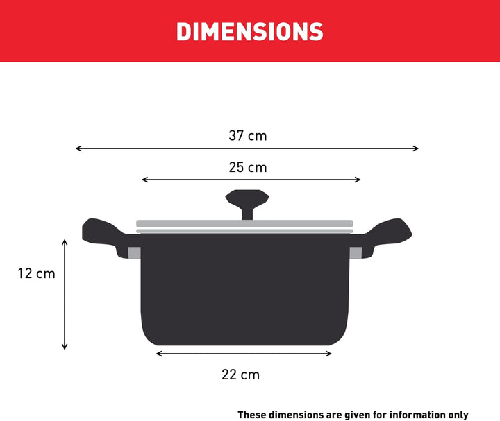 Tefal Comfort Max Kochtopf 24 cm + Glasdeckel, Induktion, hochwertiger Edelstahl, thermoisolierte Gr