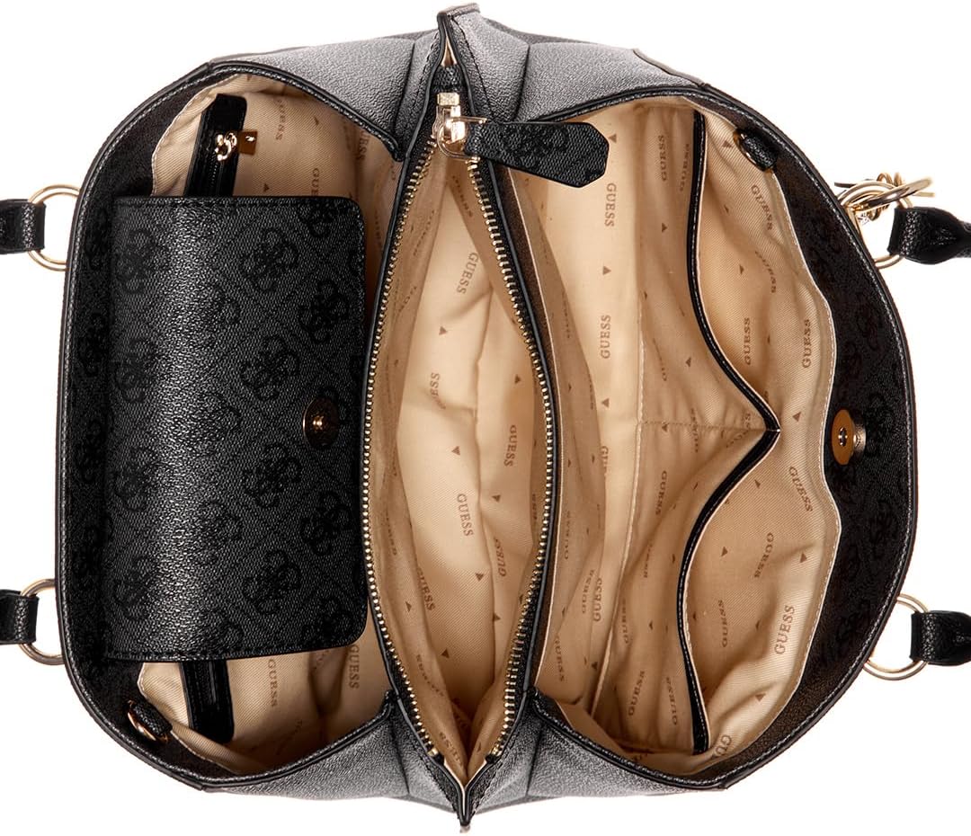 GUESS Damen Noelle Girlfriend Satchel Bag Clo, Clo