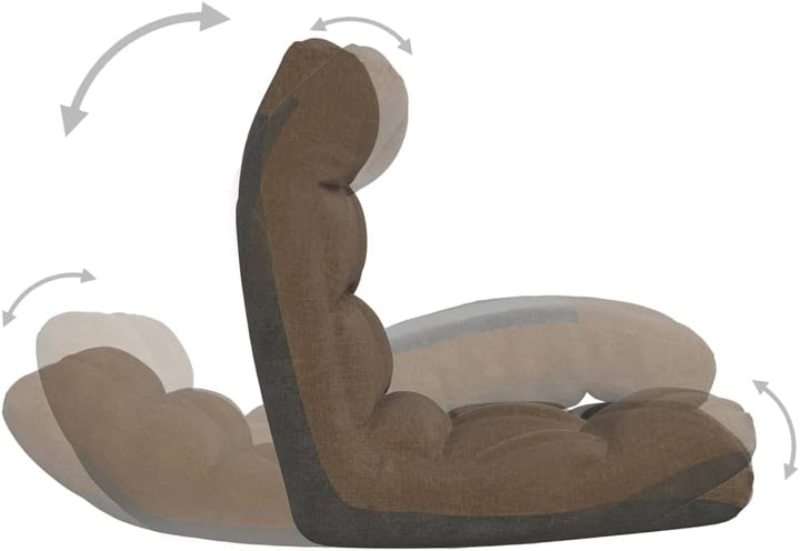vidaXL Bodenstuhl Faltbar Schlafsessel Relaxsessel Sofastuhl Bodenkissen Bodensessel Bodensofa Relax