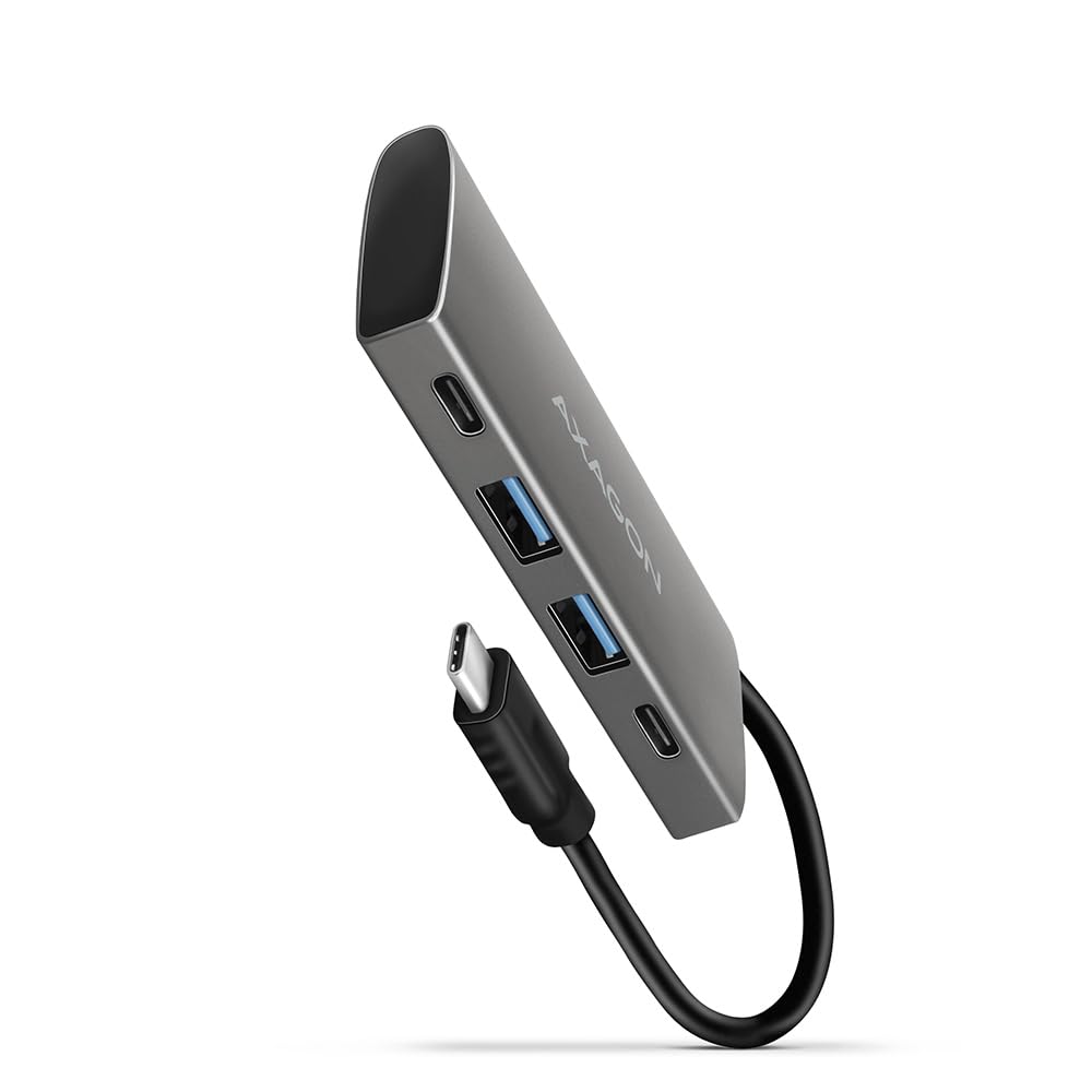 Axagon HMC-4G2 hub & concentrateur USB 3.2 Gen 2 (3.1 Gen 2) Type-C 10000 Mbit/s