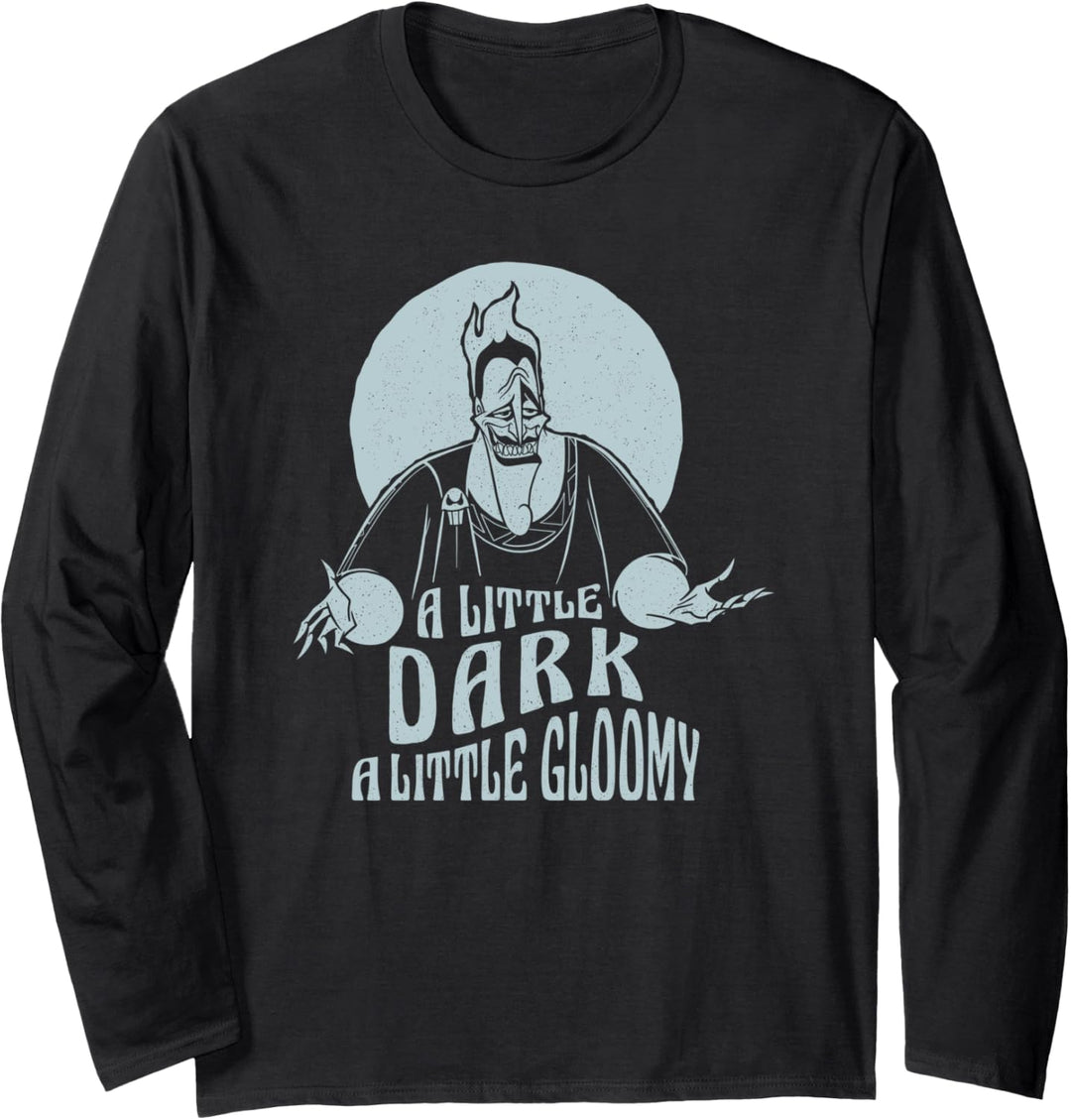 Disney Hercules Hades A Little Dark A Little Gloomy Portrait Langarmshirt