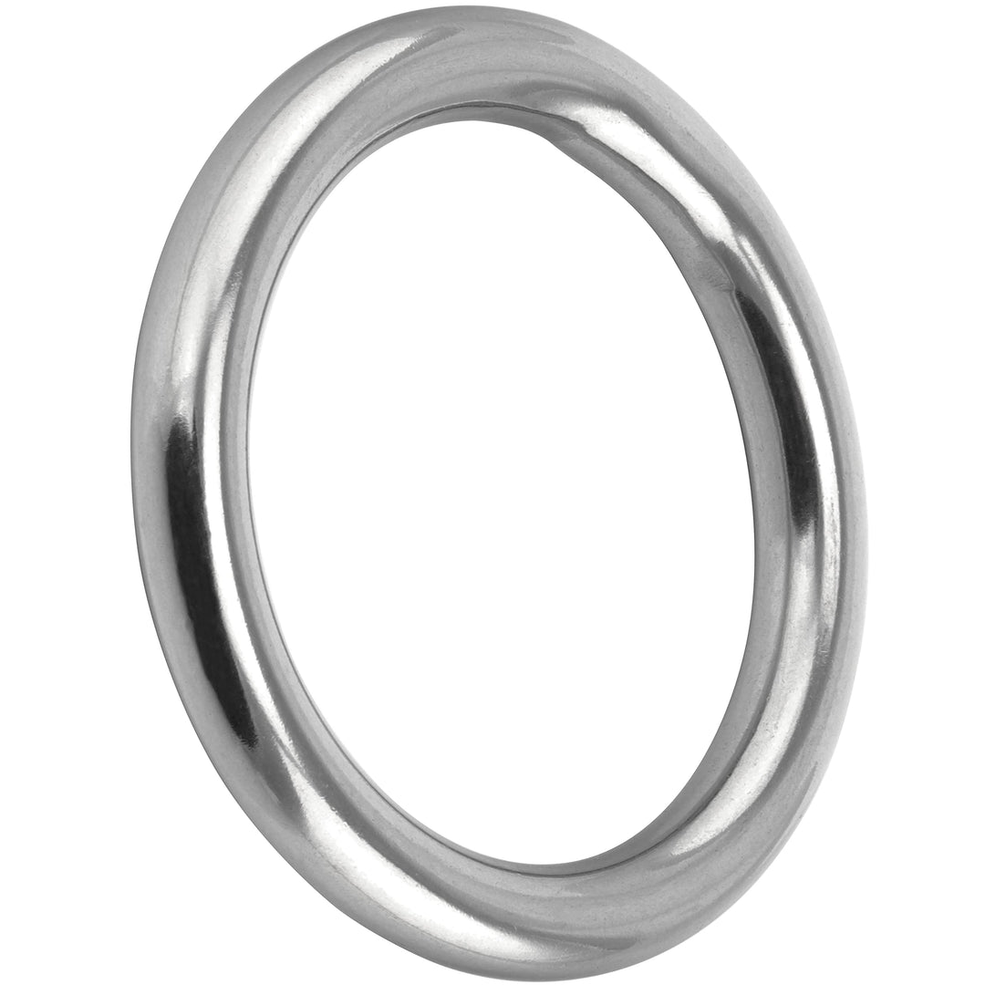 FASTON® Edelstahlringe 12x70mm geschweisst und poliert (2 Stück) Edelstahl O Ring Rundring rostfreie