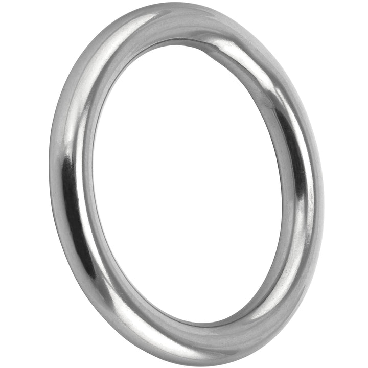 FASTON® Edelstahlringe 12x70mm geschweisst und poliert (2 Stück) Edelstahl O Ring Rundring rostfreie