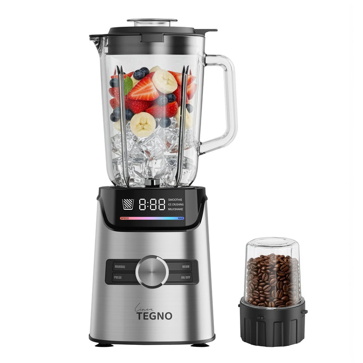 Power Blender - Linea Tegno – Profi Standmixer & Smoothie Maker – 1400W Hochleistungsmixer mit 1,7L