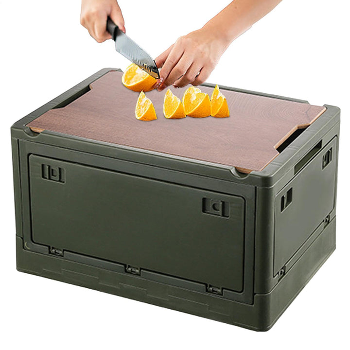 Outdoor-Camping-Aufbewahrungsbox, zusammenklappbarer Kofferraum-Organizer, Outdoor Camping Faltbox,