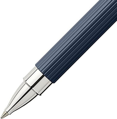 Graf von Faber-Castell 141573 - Tintenroller Tamitio Nachtblau, mit schnell-trocknender Tinte, 1 Stü